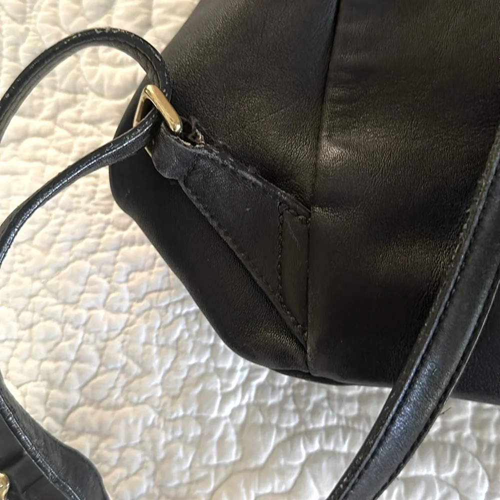 COACH Vintage 90’s Y2K Hampton Legacy Backpack Black - Picture 8 of 11